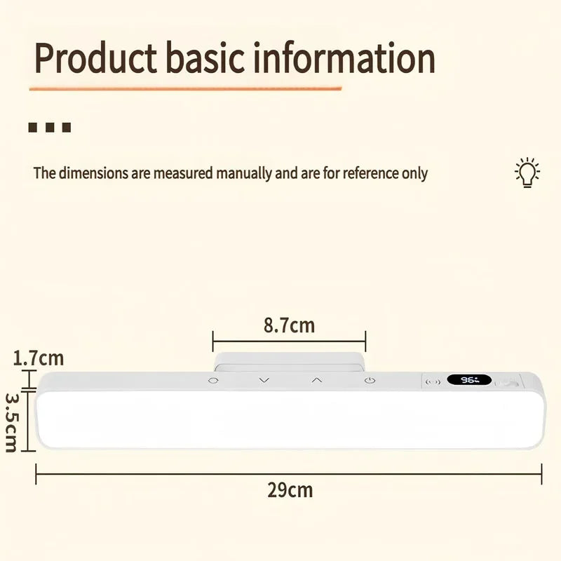 Magnetic Rechargeable LED Desk Lamp – Touch & Remote Rechargeable Desk Lamp HIP