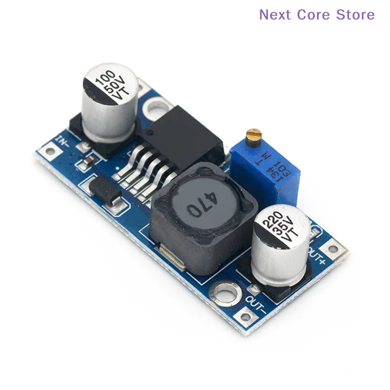 DC-DC Adjustable Step-Down Converter Module – LM2596 Voltage Converter Module HIP