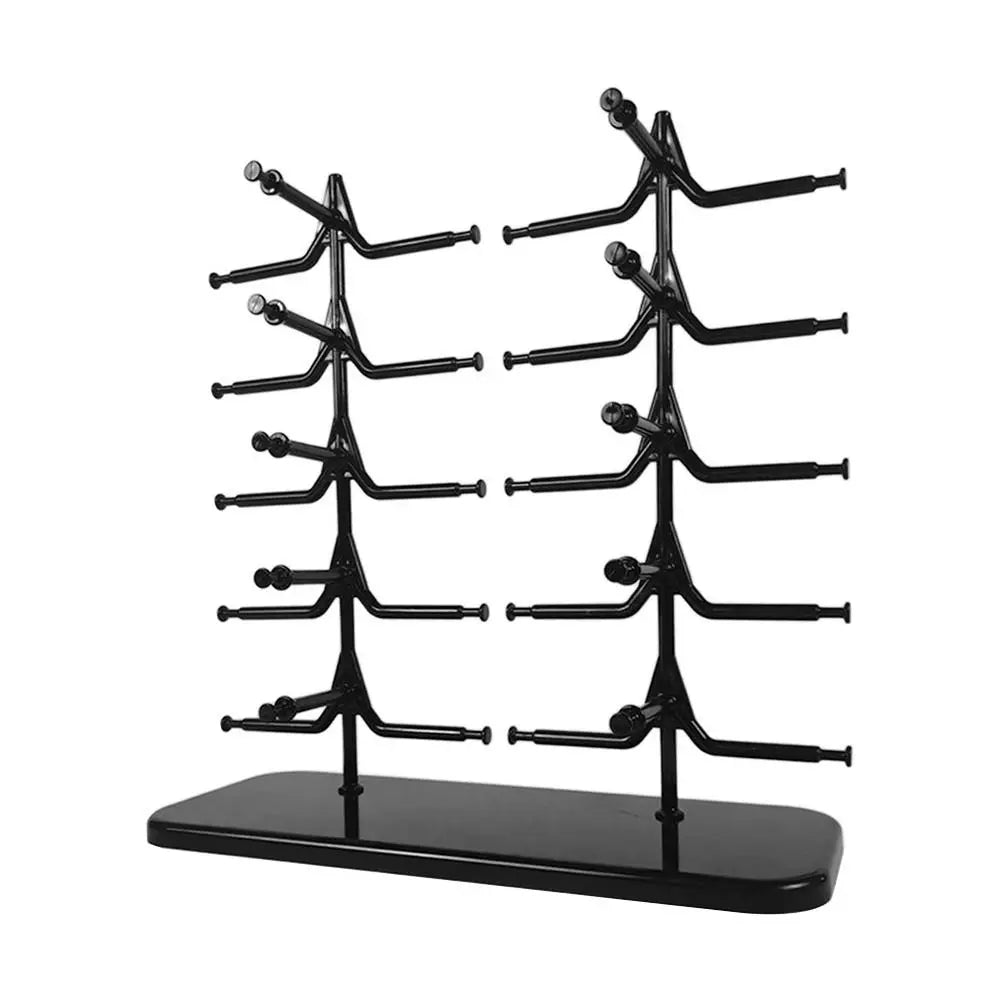 Solid Wood Sunglasses & Eyeglasses Display Stand – 5/10 Pair Eyewear Display Stand HIP 03--10pair Glasses