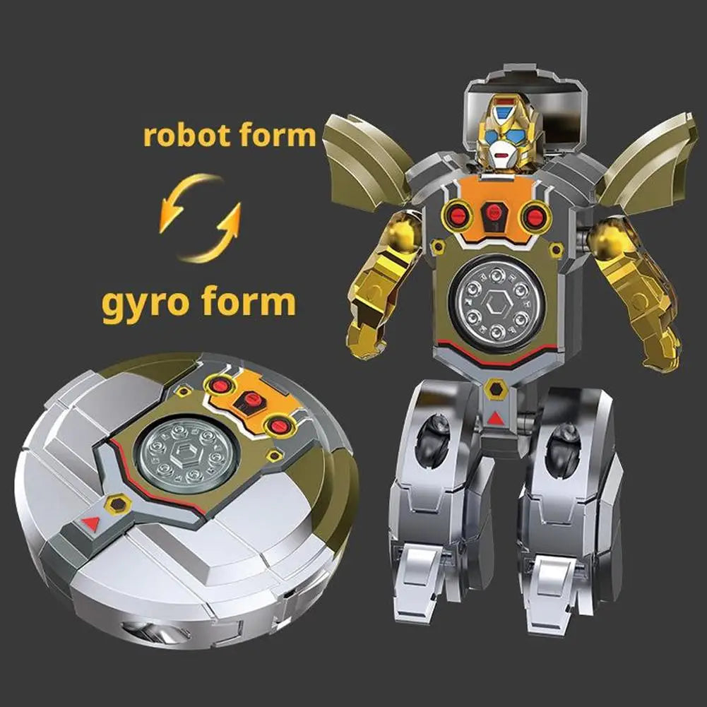 Transformable Fidget Spinners Funny Sensory Fidget Toys Deformable DIY Round to Robot Fingertip Toys for Kids Party Gifts HIP