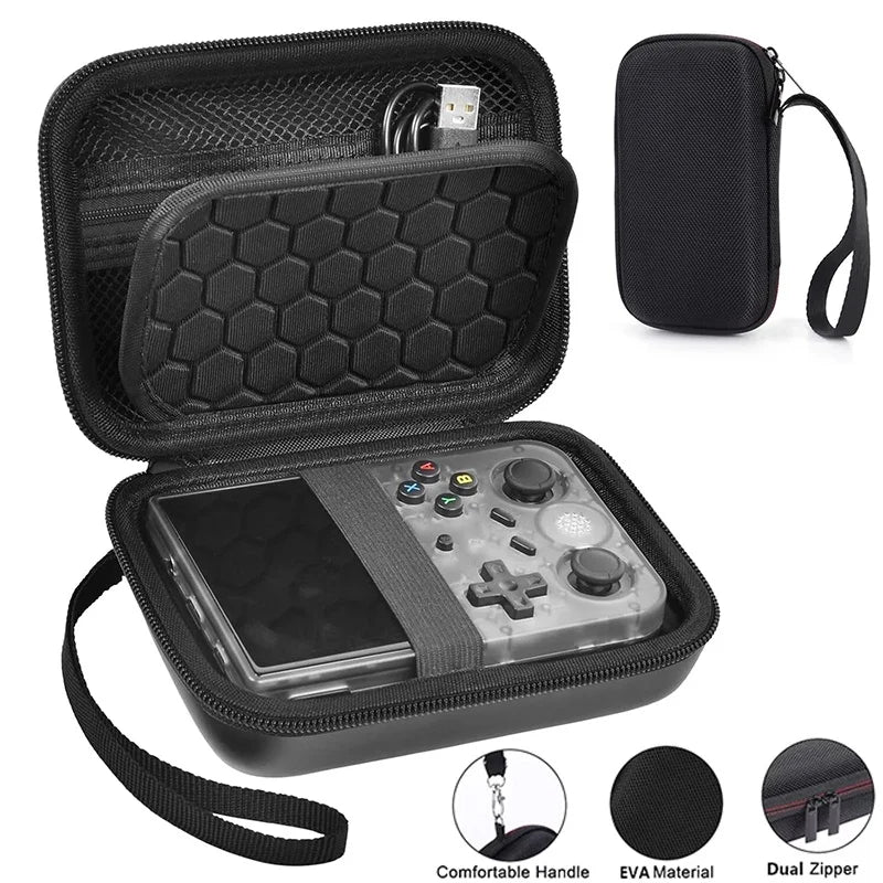 EVA Hard Shell Case for Anbernic RG35XX & Retro Handhelds Game Console Case HIP