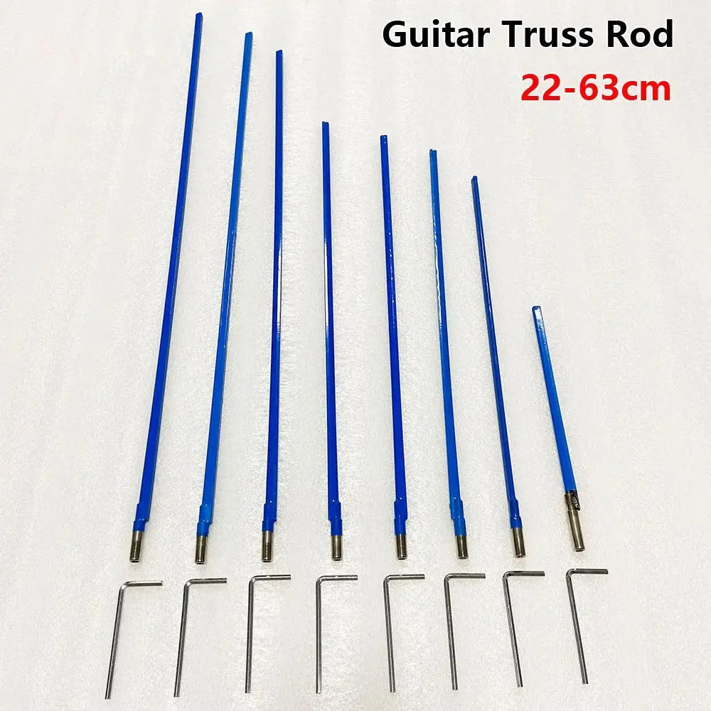 Two-Way Guitar Truss Rod + Hex Wrench – 8 Sizes 22–63cm Guitar Truss Rod HIP