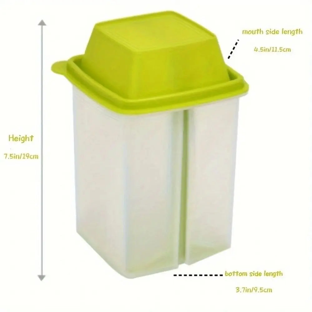 Reusable Pickle Container with Strainer & Lid – BPA Free Food Storage Container HIP