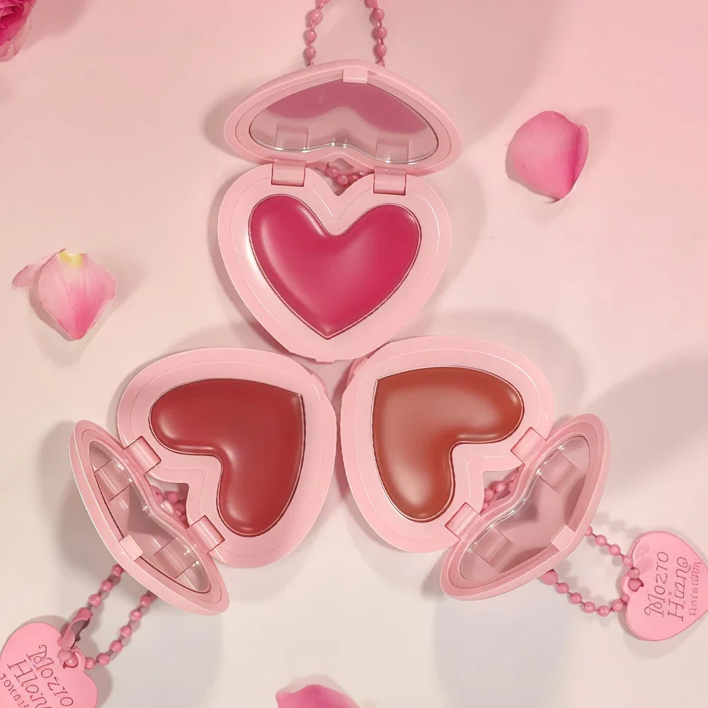 SAM SUGAR Heart Cream Blush – Lip & Cheek, Waterproof Cream Blush HIP