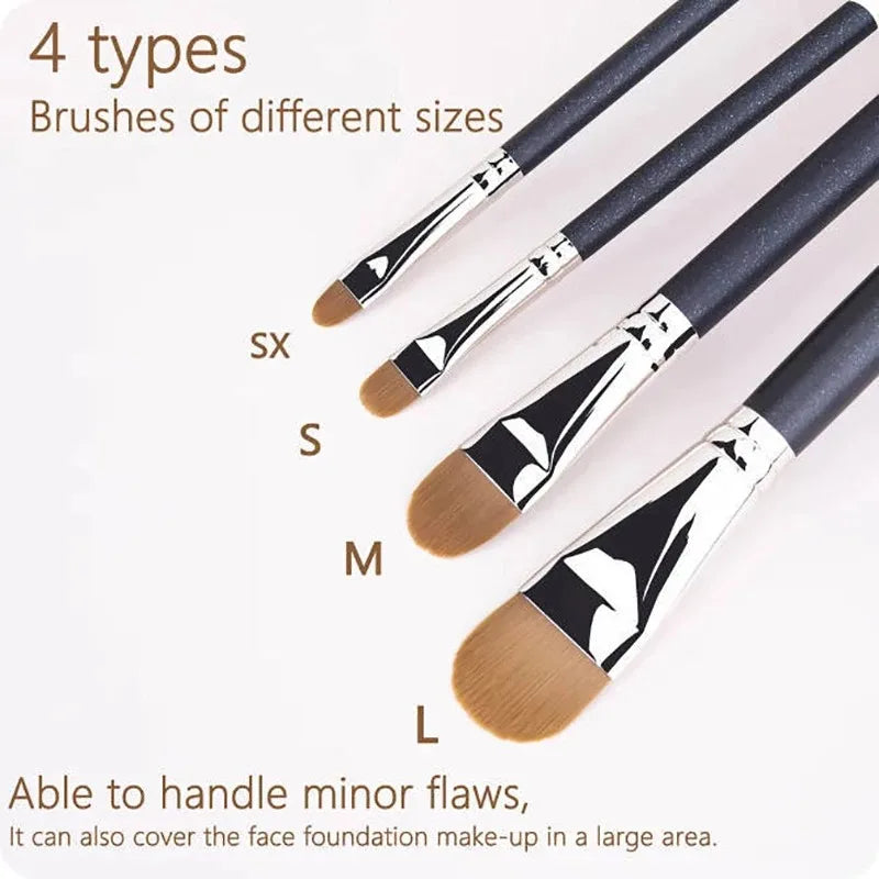 Ultra-Thin Foundation & Concealer Brush Set – RUZOFO Foundation Makeup Brush HIP