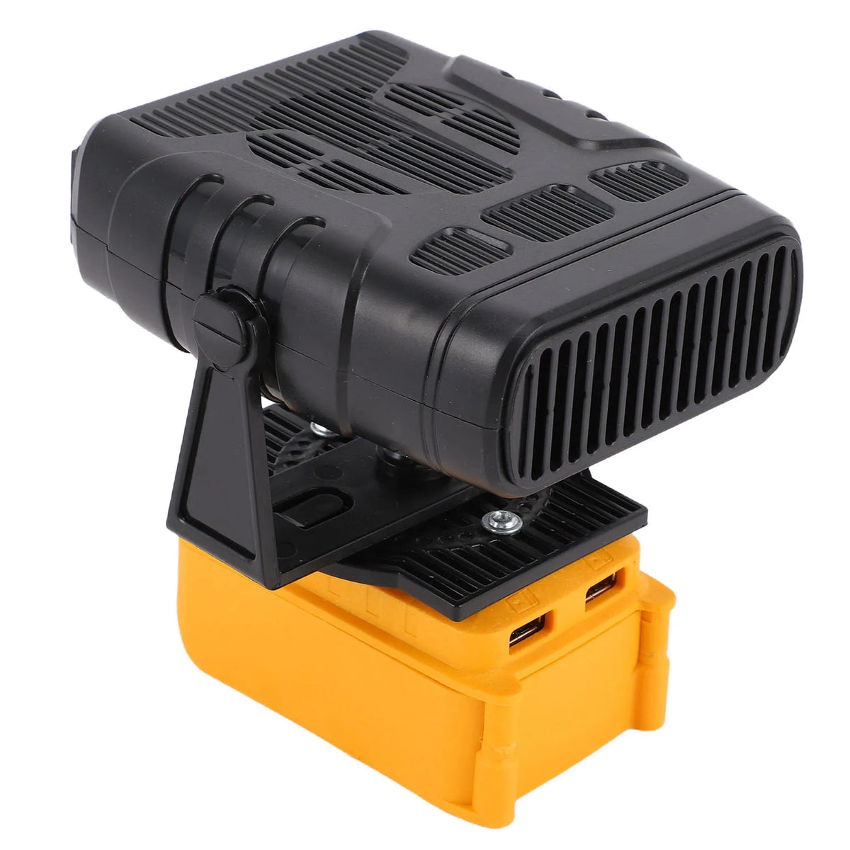 Space Heater Fit for DCB208 Li Ion Battery Smart Constant Temperature Electric Small Warmer 200W 2 Level Adjustable HIP