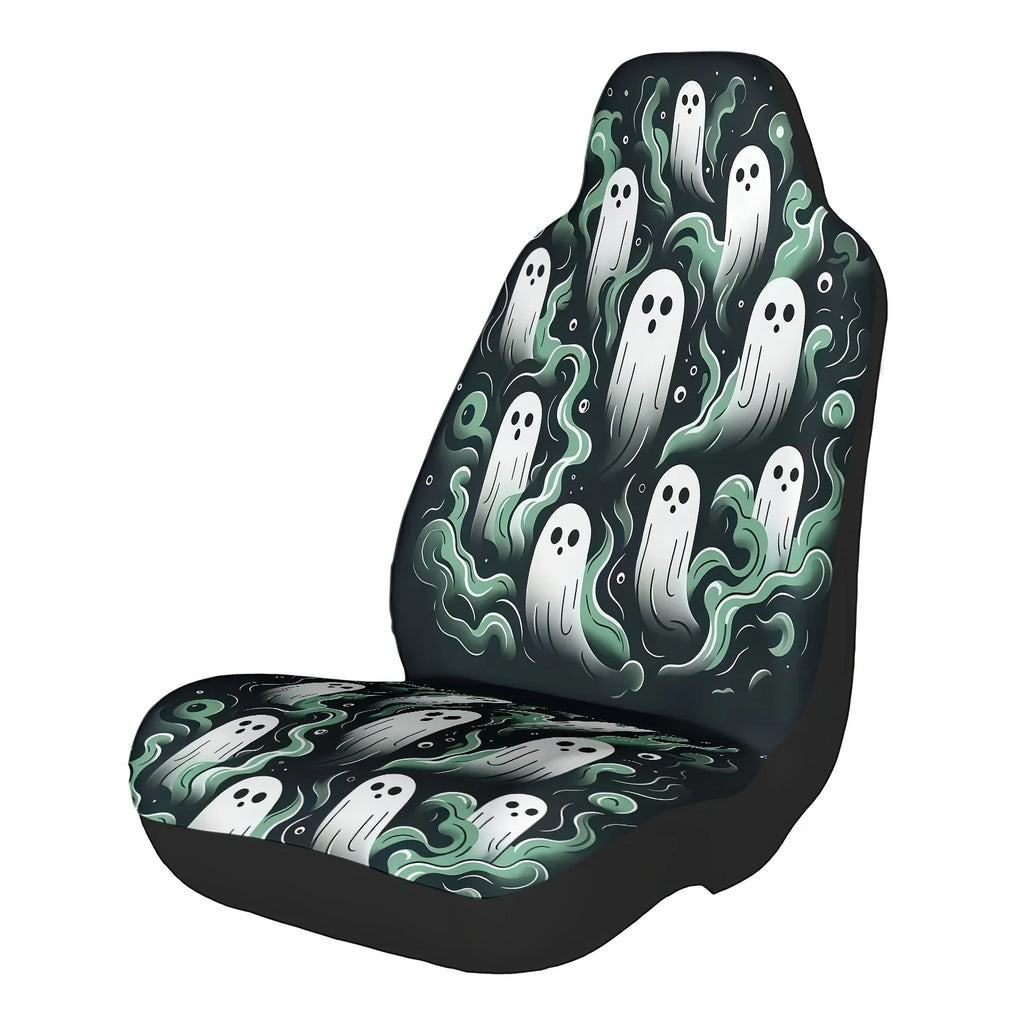 Green Smoke Print Car Seat Cover – Wear-Resistant & Easy Clean Car Seat Cover HIP