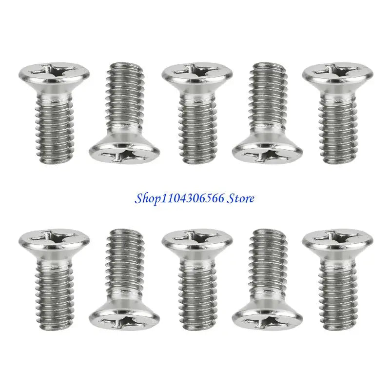 10-Pack Hard Drive Mounting Screws – 2.5" & 3.5" Metal HDD HDD Mounting Screws HIP