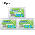 RUZOFO 150-Pc Disposable Dental Floss Picks with Storage Box Dental Floss Picks HIP C609-3 box