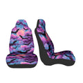 Purple Bat Moon Car Seat Cover – Easy Install & Clean Car Seat Cover HIP black
