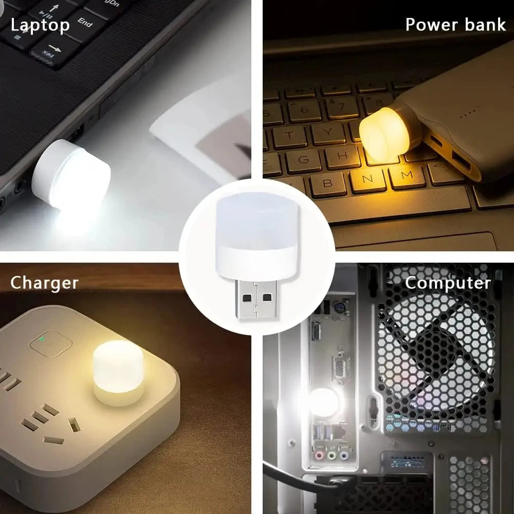Mini USB LED Night Light – Warm White Reading Lamp | HIP USB LED Night Light HIP