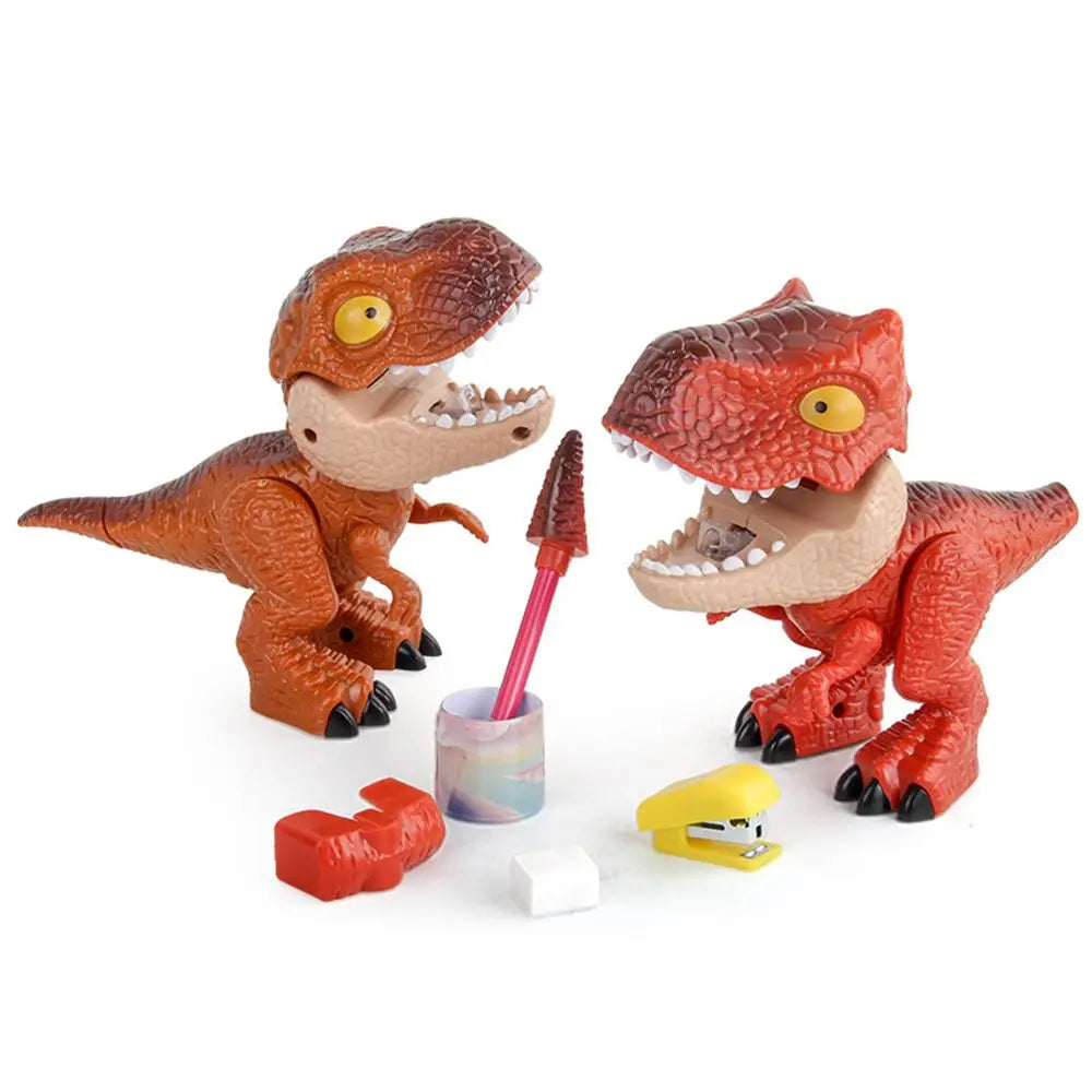 5-in-1 Dinosaur Stationery Set – Figurine, Pencil & Eraser Dinosaur Stationery Set HIP