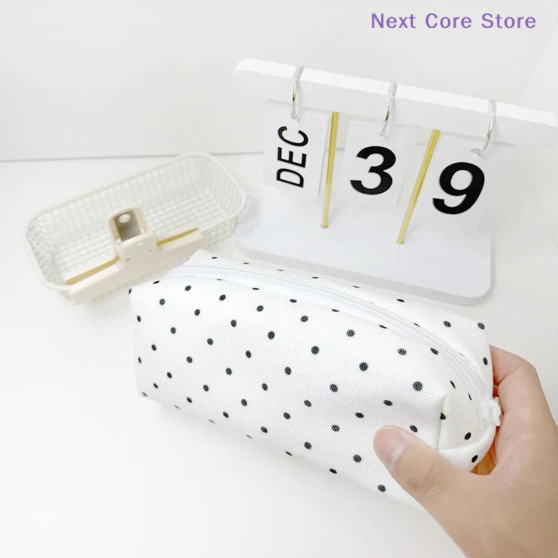 Large Capacity Canvas Pencil Pouch & Makeup Bag Organizer Pencil Pouch Organizer HIP