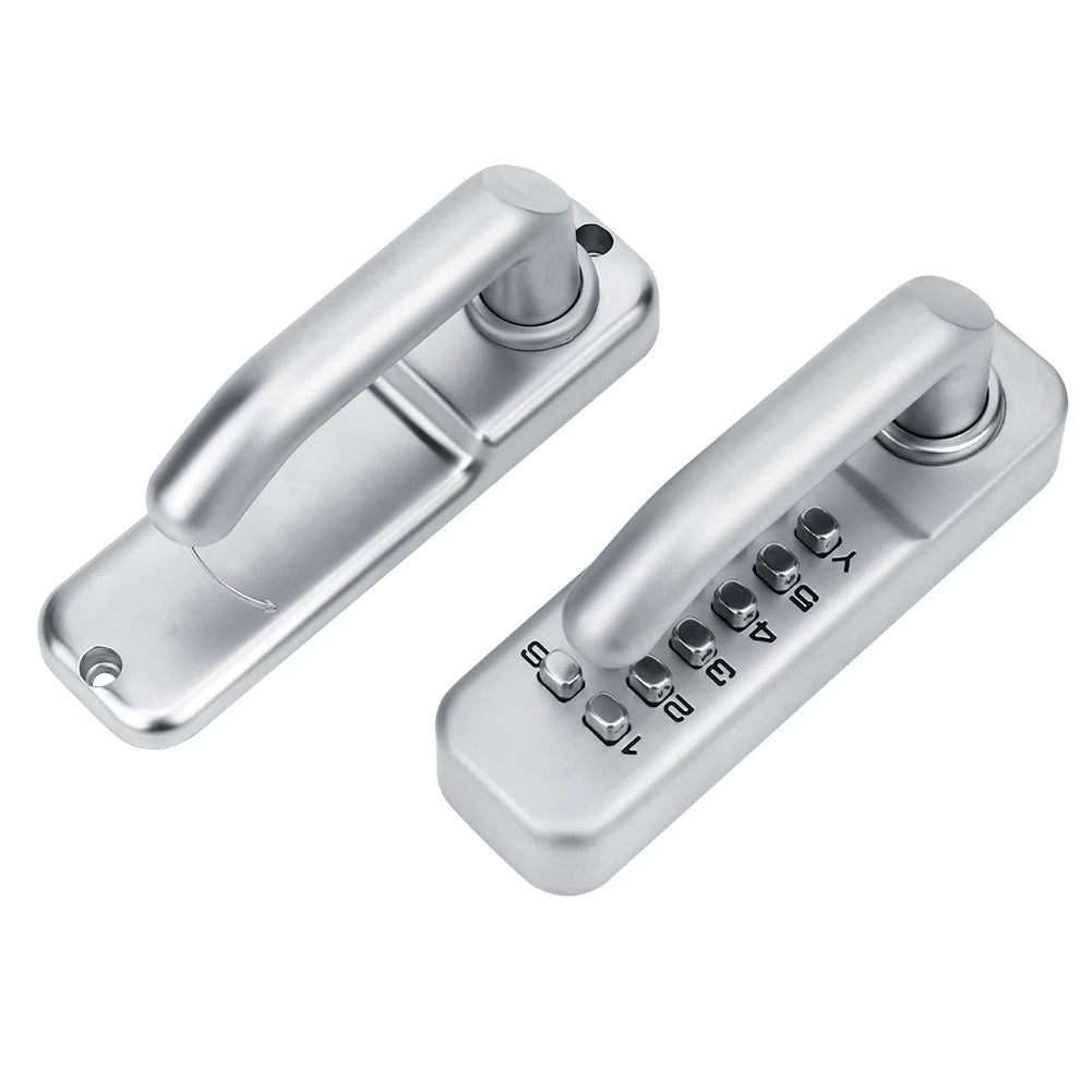 Coded Lock Door Lock Mechanical Door Lock Waterproof Mechanical Combination Lock Door Password Coded Locks Gate Security HIP