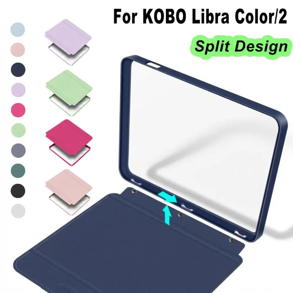 Kobo Libra Color/2 Case – Auto Wake/Sleep Smart Cover E-Reader Case HIP