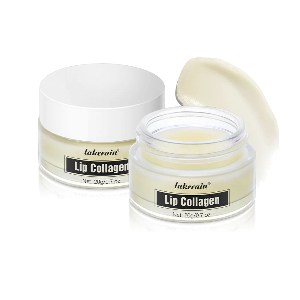 Lip Collagen Collagen Lip Mask Lip Balm To Moisturizes Dry Lips Smooths Fine Lines, Deep Hydrates Lip Moisturizer For Exfoliatin HIP 2pcs