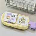 Large Capacity Star Picnic Canvas Pencil Case | Pen Bag Canvas Pencil Case HIP Yellow