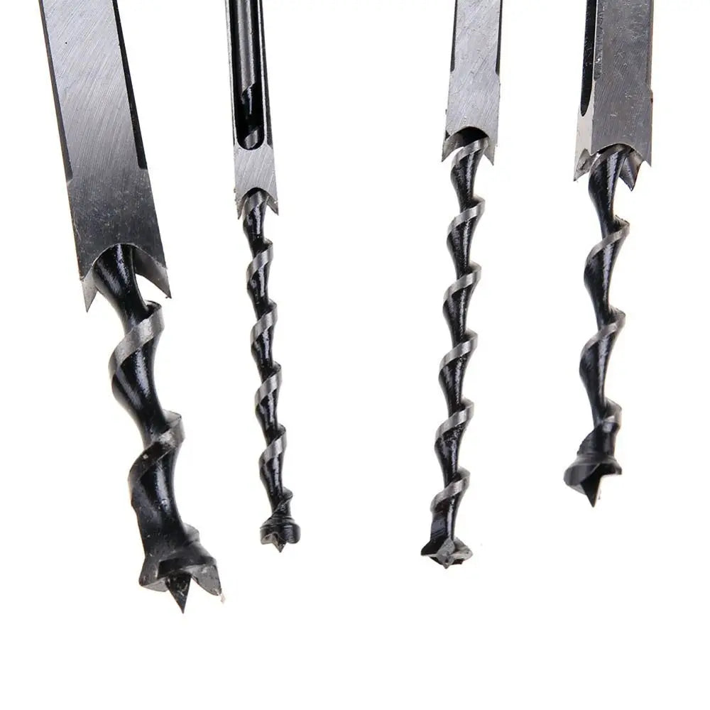 Square Hole Drill Bit Set – Mortising Chisel Adapter 6.4–14mm Mortising Drill Bit Set HIP