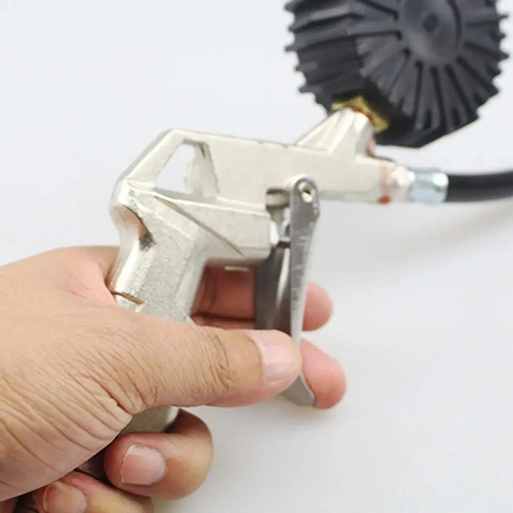 0-16Bar/0-220Psi Auto Tire Pressure Gauge Pressure Gun Type For Air Compressor Car Motorcycle SUV Inflator Pump Tire Repair Tool HIP