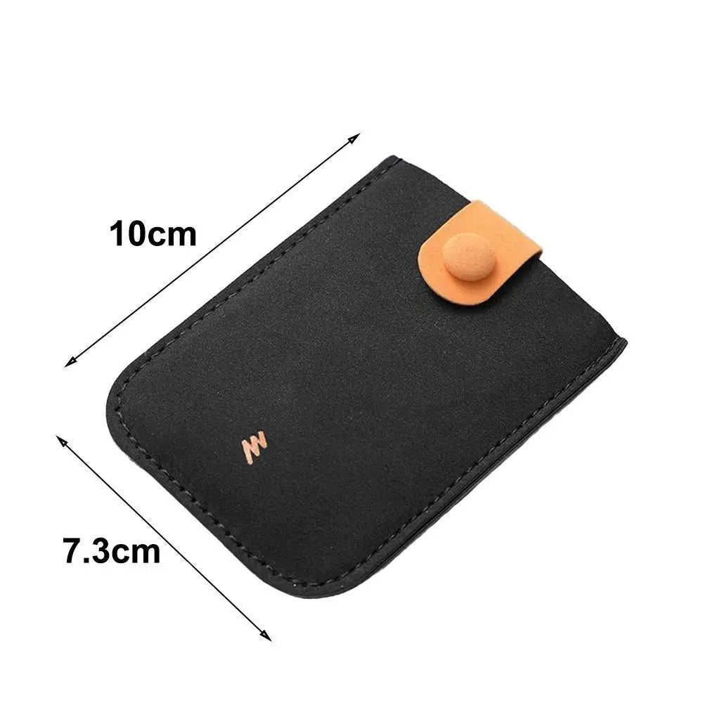 Slim PU Leather Pull-Out Card Wallet – 4 Card Slots Card Holder Wallet HIP