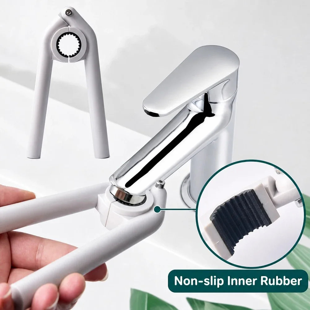 3 IN 1 Tool Faucet Bubble Wrench Universal Kitchen Sink Bathroom Faucet Aerator Wrench Multi Size Removal Installation Wrench HIP