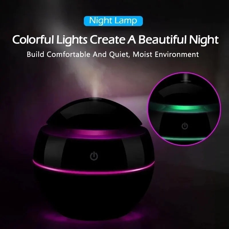 USB Mini Humidifier Aromatherapy Diffuser & LED Mood Light USB Mini Humidifier HIP