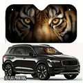 Foldable Car Sunshade Face Design + 4 Suction Cups | UV Block Car Windshield Sunshade HIP S