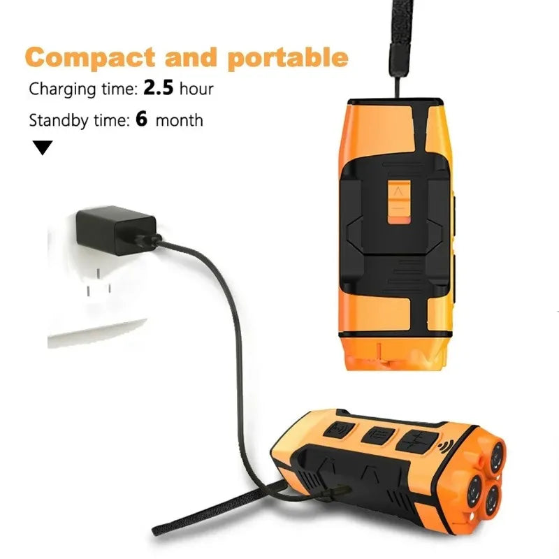 5-in-1 Ultrasonic Dog Deterrent & Training Device with LED Dog Training Device HIP