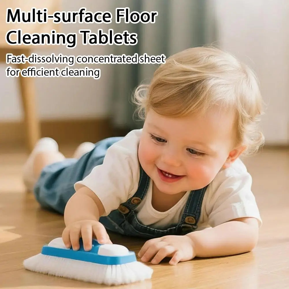 100pcs/Bag Floor Cleaner Tablets Fragrant Sterilizing Water-Soluble Brighten Tile Floor Lasting Mopping Cleaning Bathroom 2026 HIP