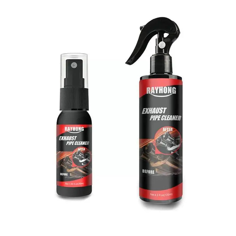 120ml Car Exhaust Pipe Cleaner Kit Multi-Purpose Metal Pipe Derusting Spray Rust Remover Car Motorcycle Maintenance HIP