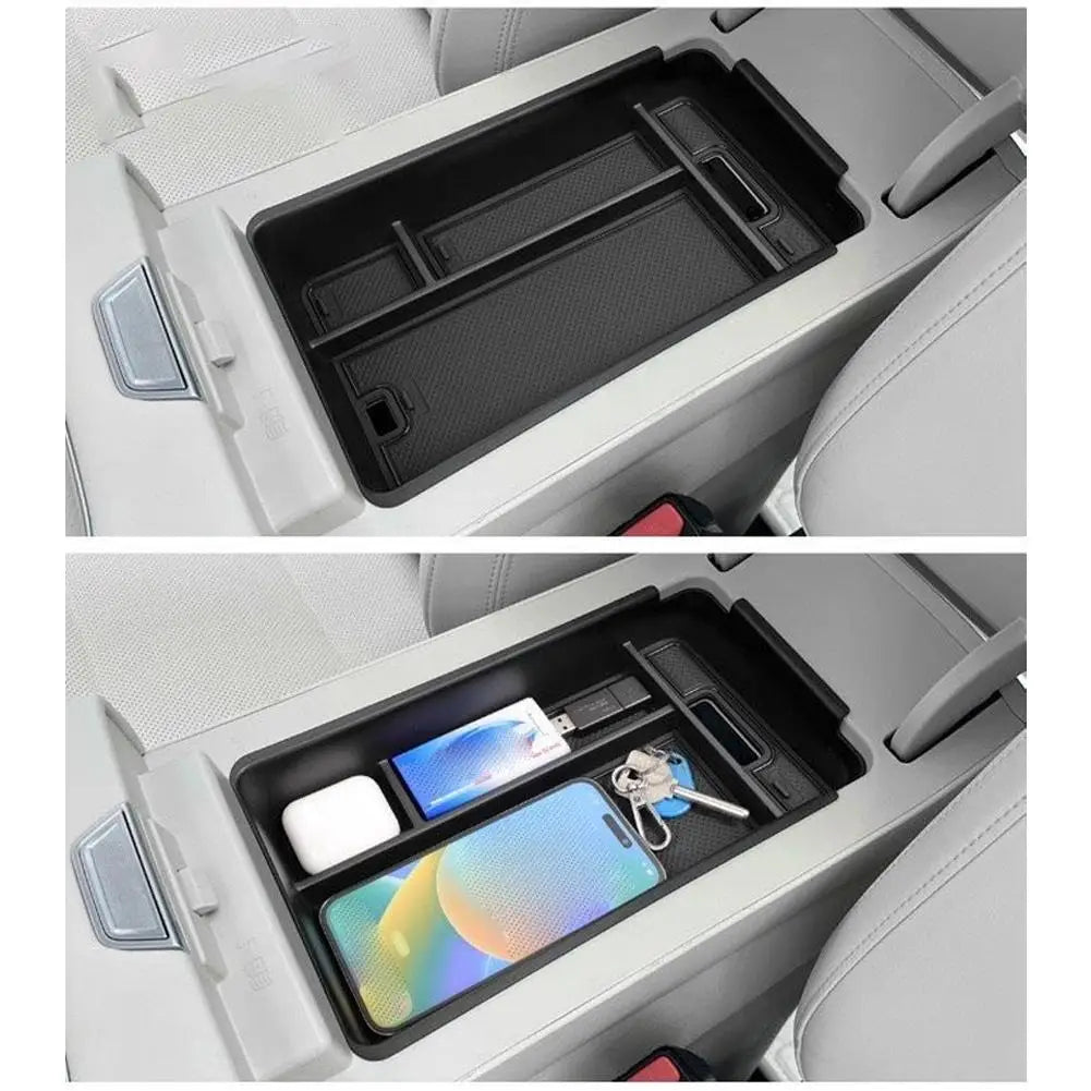 For Haval H6 2025 2026 Center Armrest Storage Box Central Console Organizer Tray Container Interior Tidying Auto Accessories HIP