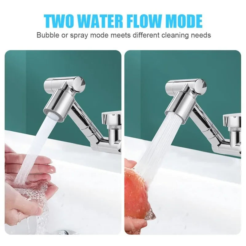 1080° Swivel Faucet Aerator Extender – 2 Spray Modes Faucet Aerator Extender HIP