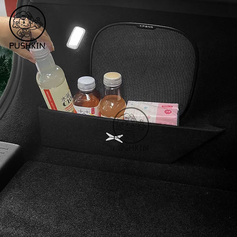 XPeng G6 2024–2026 Rear Trunk Storage Box & Partition Trunk Storage Organizer HIP
