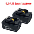 Makita 18V 6.0Ah Li-Ion Battery BL1850B BL1860 BL1840B Power Tool Battery HIP 2pcs battery 18V China Mainland