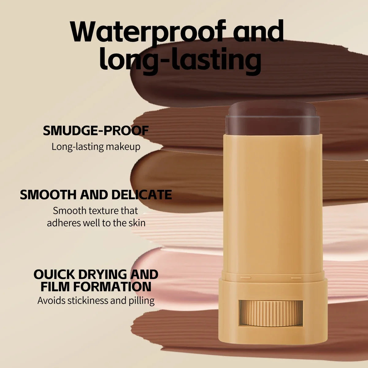 OCHEAL Waterproof Concealer Stick – Brightening Foundation | HIP Concealer Foundation Stick HIP