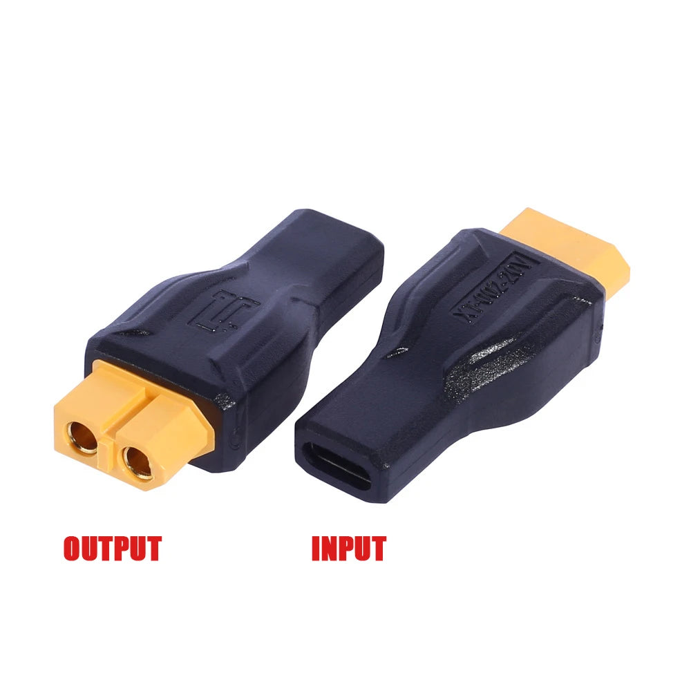USB-C to XT60 Adapter – Solar, Energy Storage & RC Models Power Adapter HIP USB C F to XT60 F