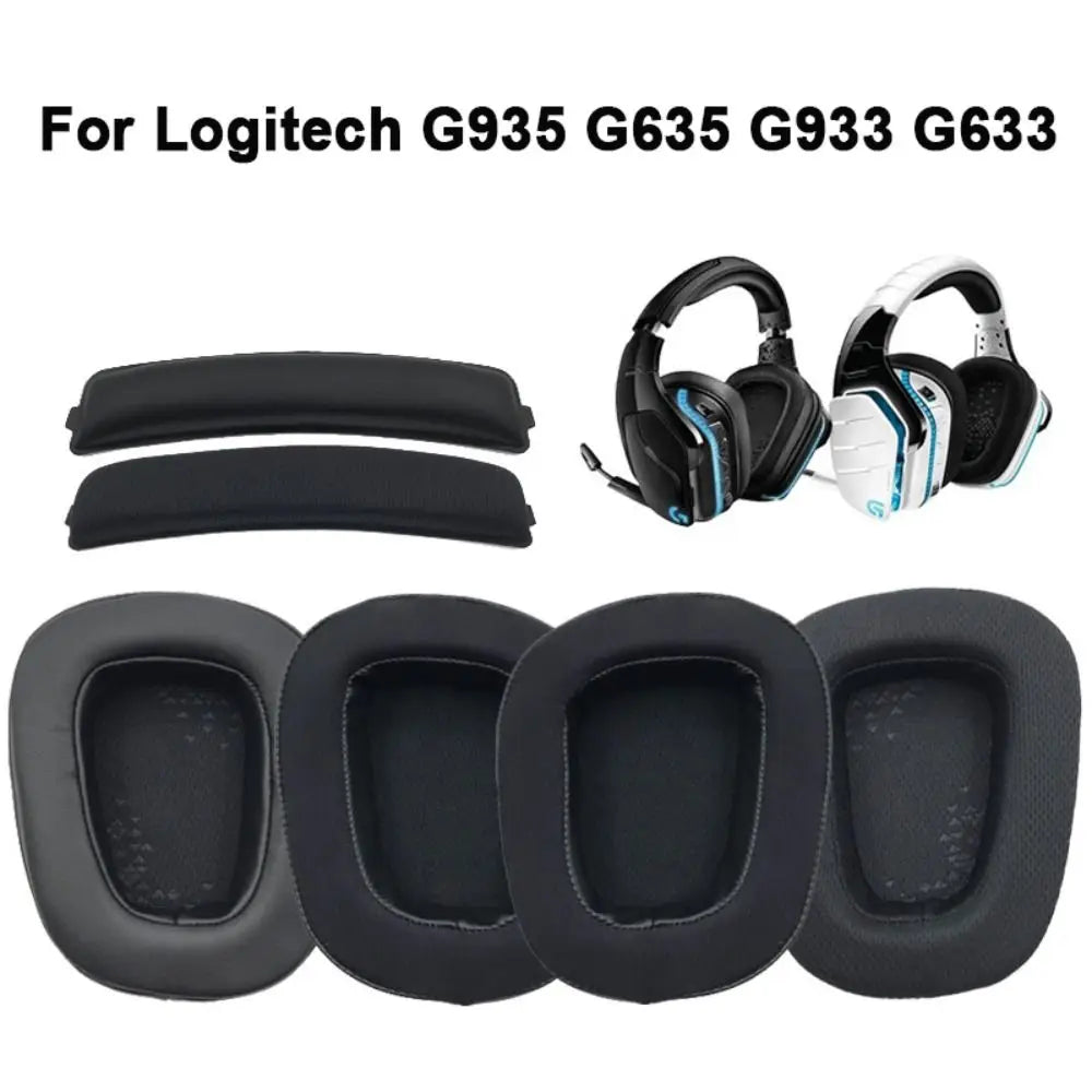 Replacement Ear Pads for Logitech G935 G635 G933 G633 Headphone Ear Pads HIP
