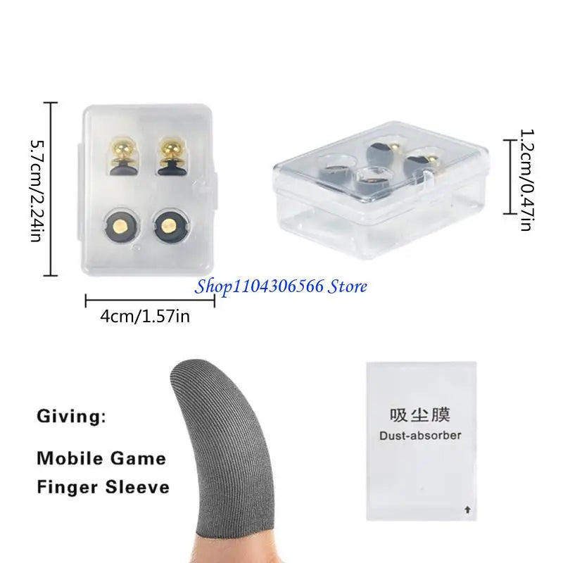 Mini Mobile Game Rocker Controller – Suction Cup Gamepad Buttons Mobile Game Controller HIP