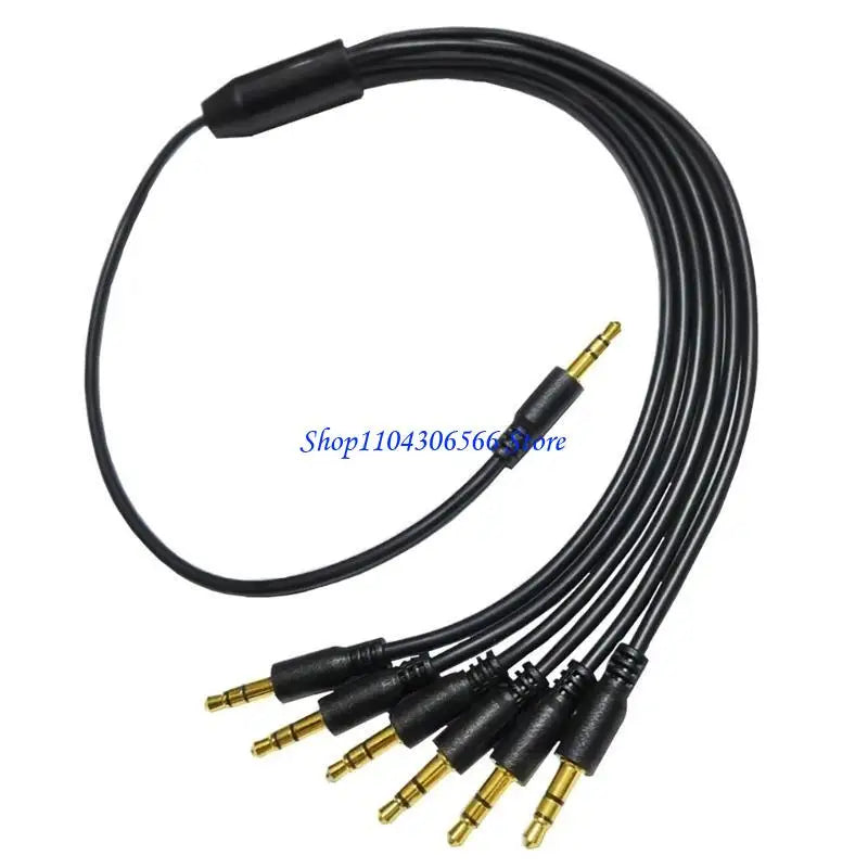 3.5mm Male to Male Audio Splitter Cable – 1 to 2/3/4/5/6 Audio Splitter Cable HIP