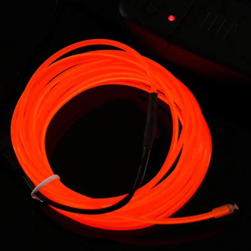 Flexible Neon EL Wire LED Strip Waterproof Multicolor 1M–5M LED Neon Light Strip HIP