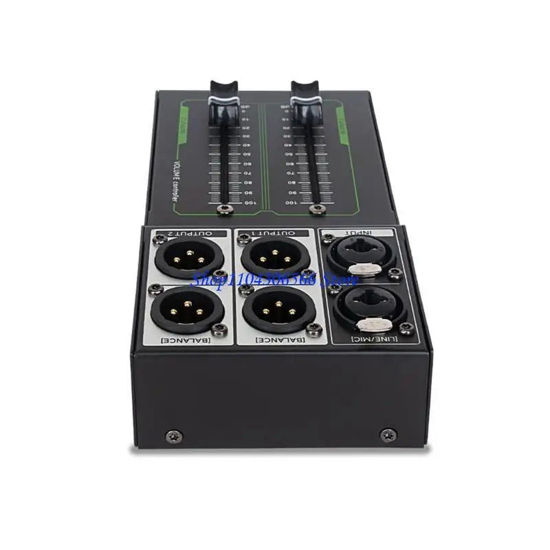 Metal Volume Controller for Microphones & Speakers – Plug & Play Audio Volume Controller HIP