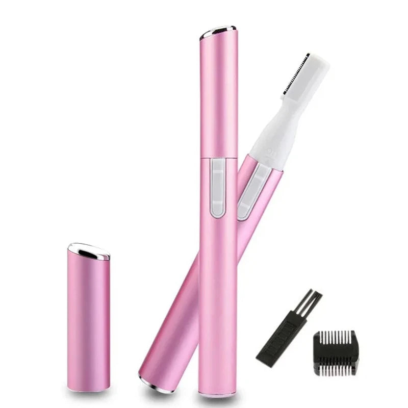 RUZOFO Mini Electric Eyebrow Trimmer – Face & Body Shaver Electric Eyebrow Trimmer HIP C628-Pink-1pc