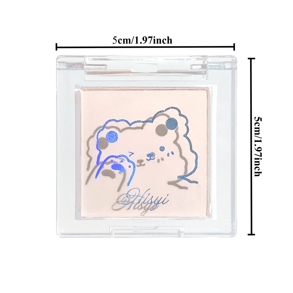 Hisyi Matte Monochrome Eyeshadow – Highlighter & Contour Matte Eyeshadow Palette HIP