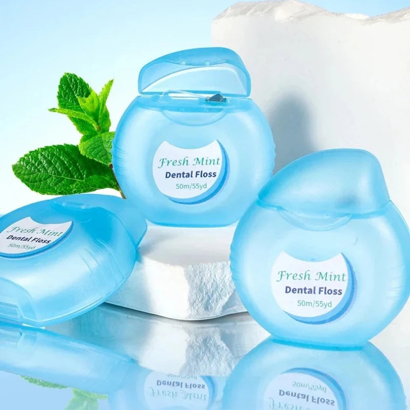 RUZOFO Peppermint Dental Floss Sticks – Adult Oral Care Set Dental Floss Sticks HIP