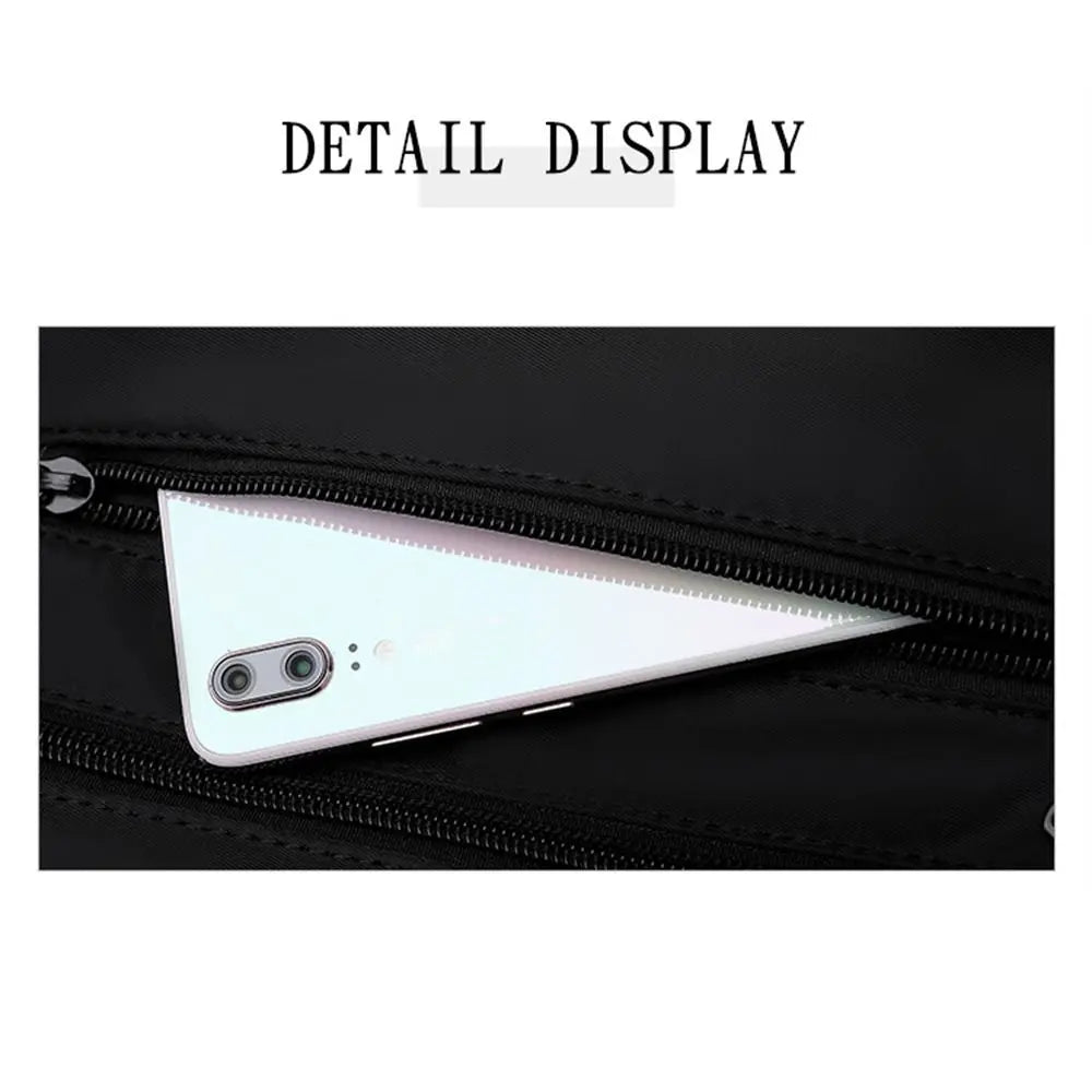 Nylon Cycling Chest Pack – Crossbody Sling Bag & Phone Pouch Crossbody Sling Bag HIP