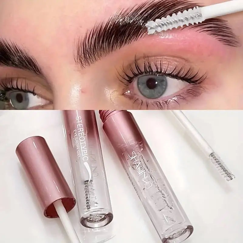 Stereoscopic Shaping Eyebrow Gel, 3D Eyebrow Shaping Cream, Long-Lasting Waterproof, Sweat Resistant, and Quick Drying HIP