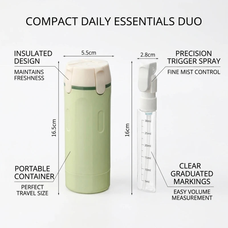 4-in-1 Leakproof Travel Dispenser Bottles – 120ml Refillable Travel Dispenser Bottles HIP