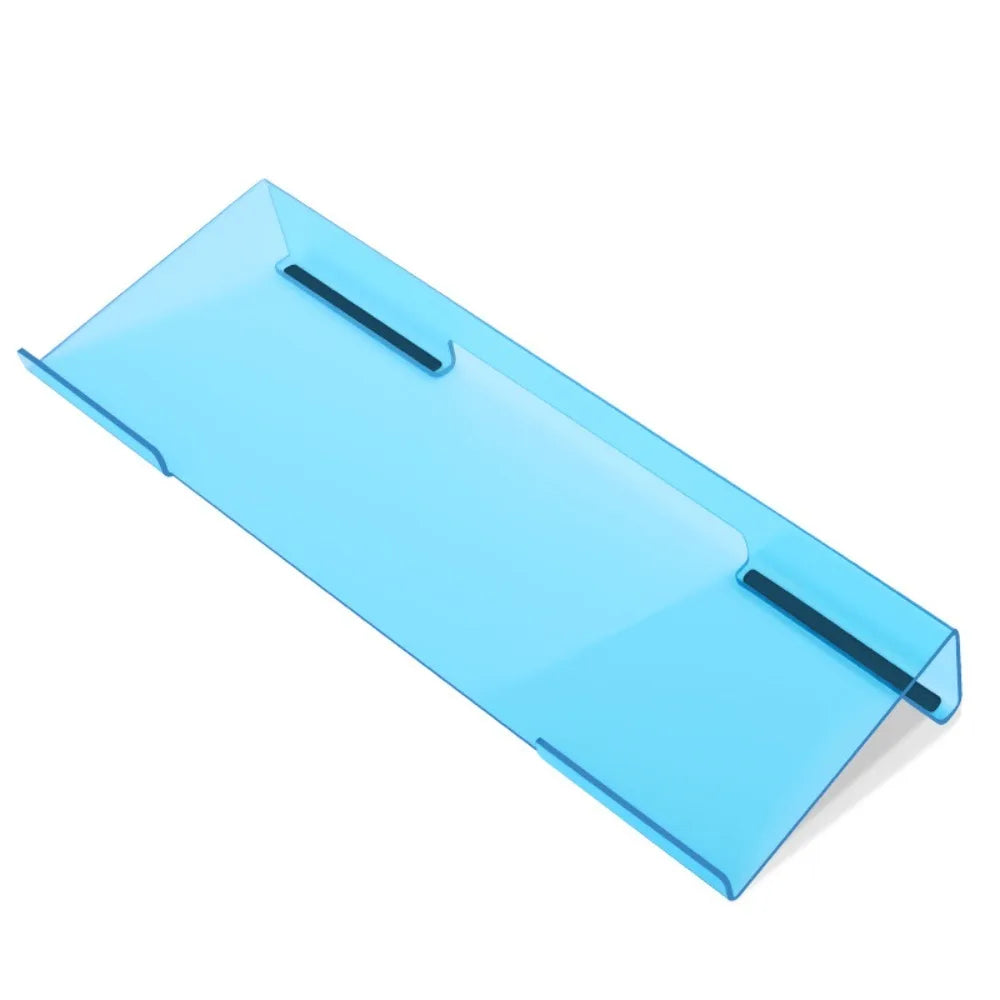 17" Acrylic Ergonomic Keyboard Riser Stand – Non-Slip Wrist Rest Keyboard Riser Stand HIP Blue