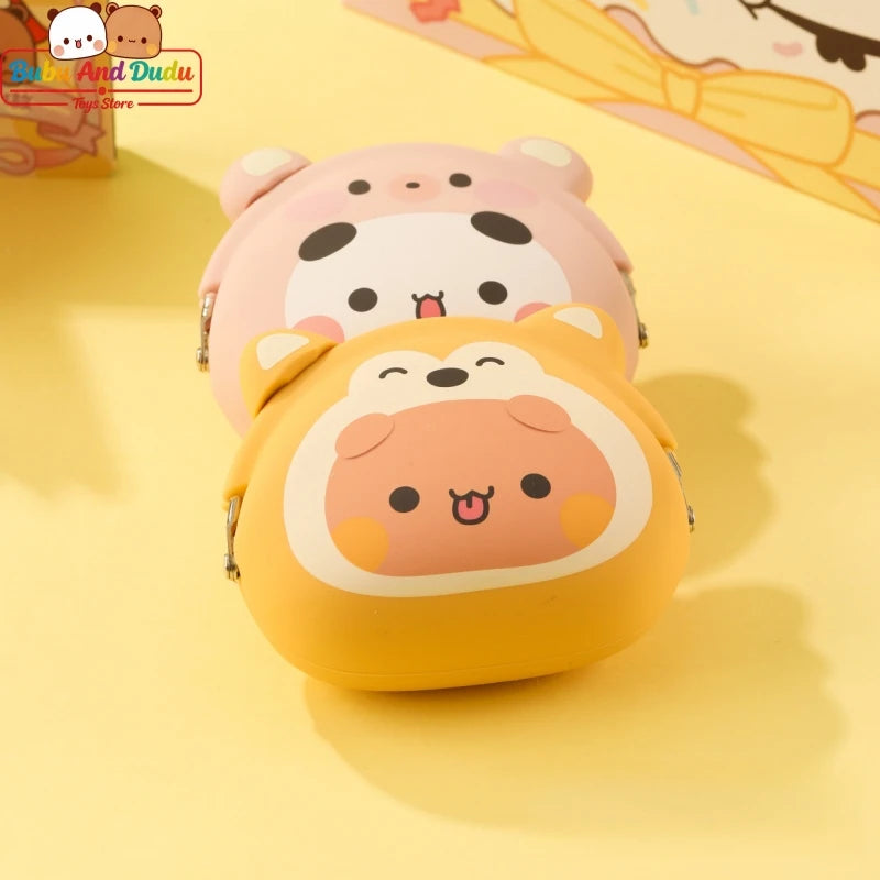 Bubu and Dudu Panda Silicone Coin Purse & Key Pouch Silicone Coin Purse HIP