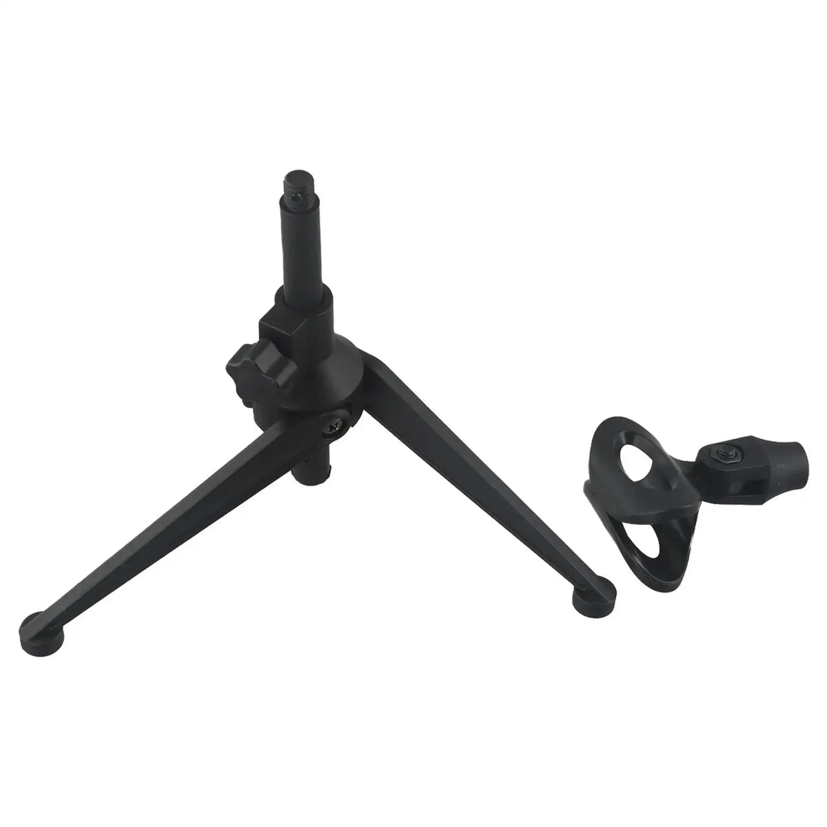 Mini Desktop Microphone Tripod Stand – Adjustable & Shockproof Microphone Stand HIP 1 Set